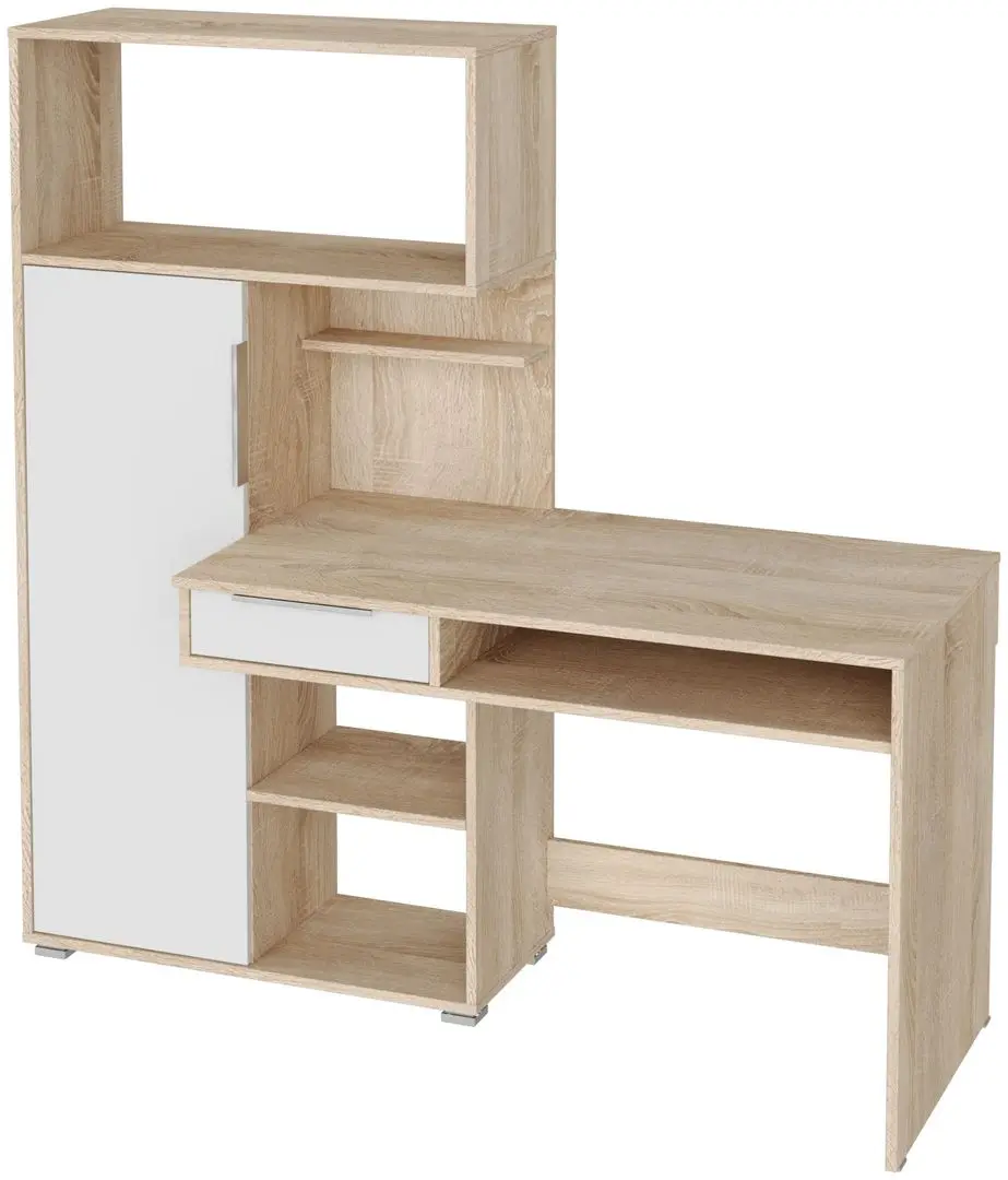 Masa pentru calculator Tuckano Duet (Sonoma/White)