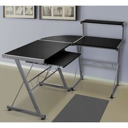 Masa de calculator gaming VidaXL 20585 (Black)