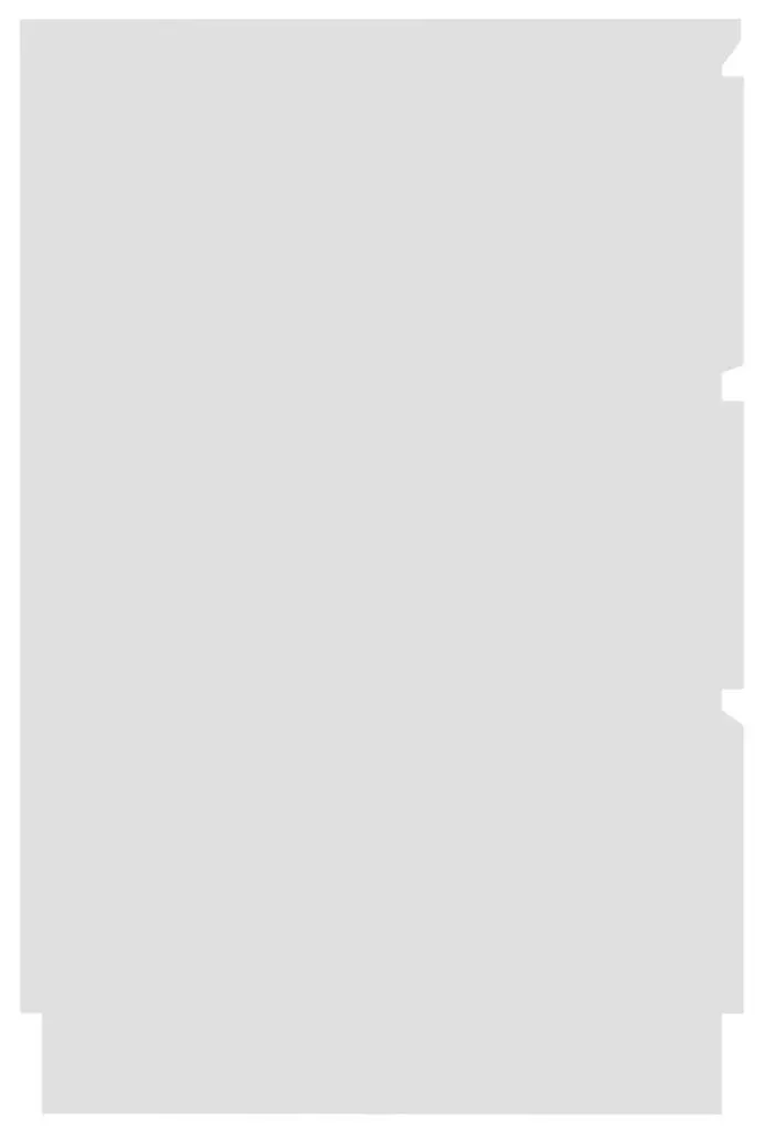 Masa de calculator VidaXL 800810 (White)