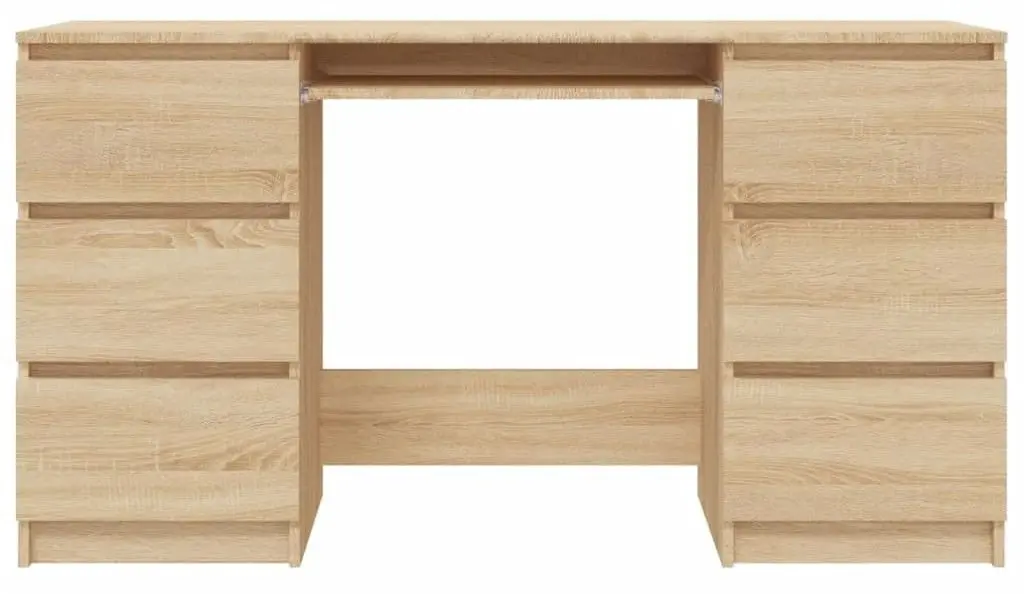 Masa de calculator VidaXL 800813 (Sonoma Oak)