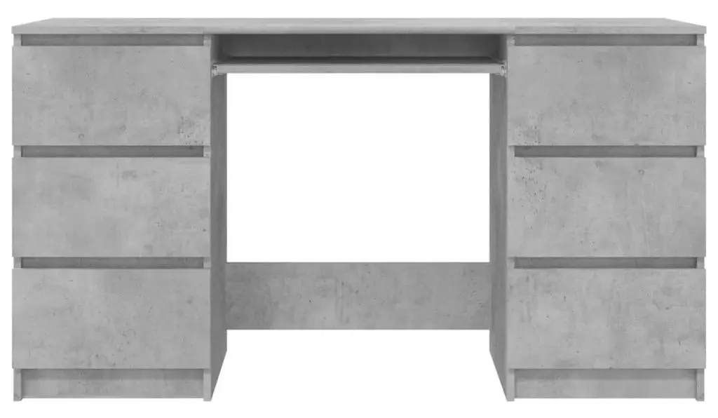 Стол компьютерный VidaXL 800814 (Concrete Grey)