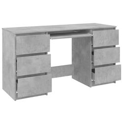 Стол компьютерный VidaXL 800814 (Concrete Grey) Thumb