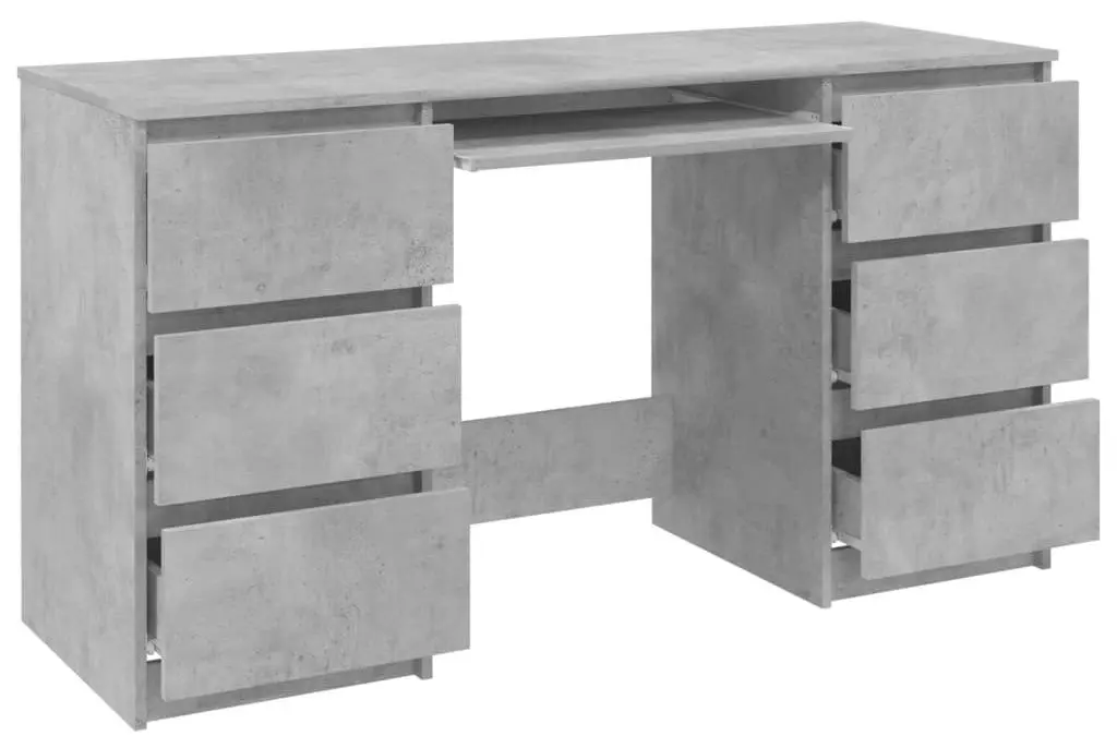 Стол компьютерный VidaXL 800814 (Concrete Grey)