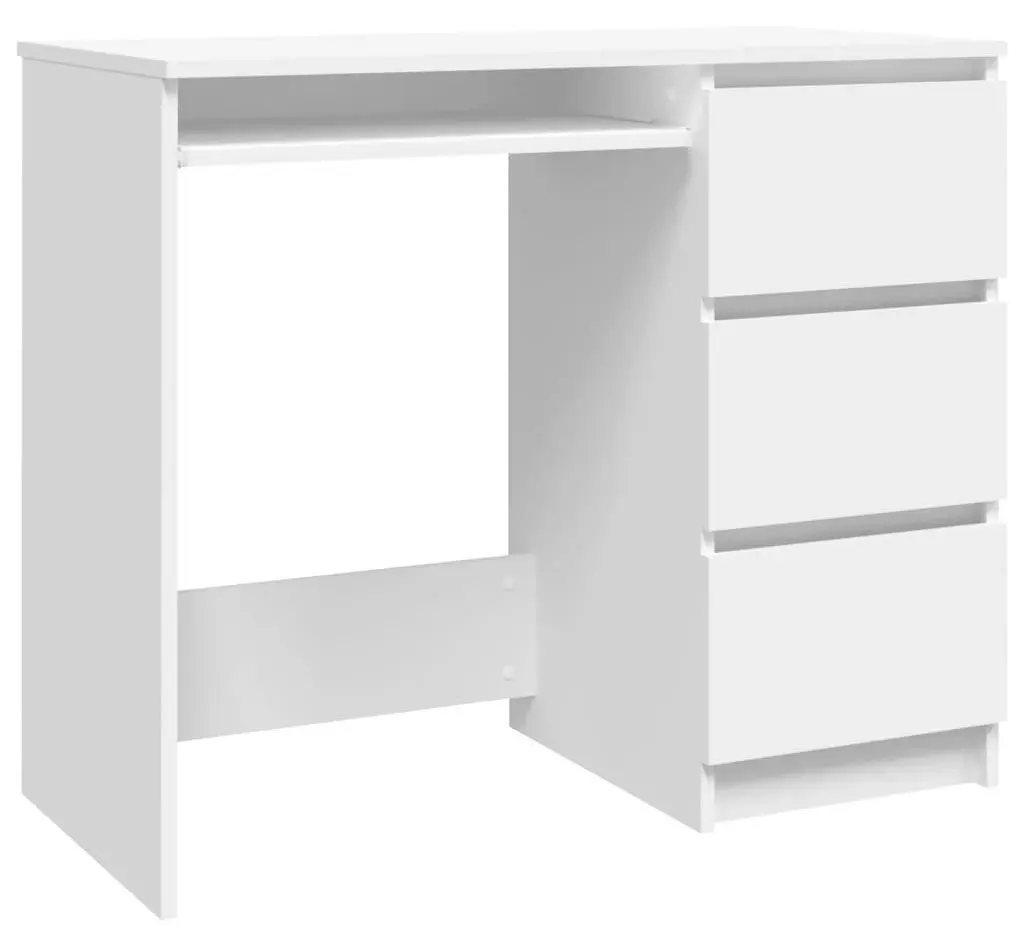 Стол компьютерный VidaXL 801373 (White)