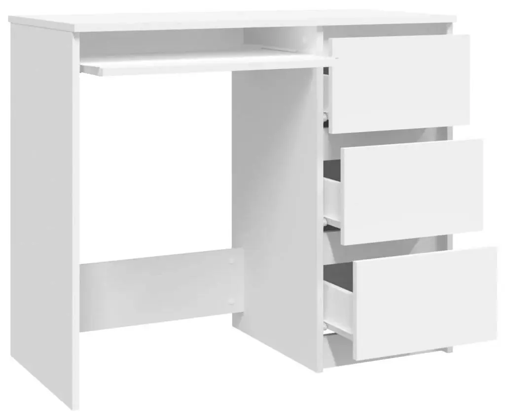 Стол компьютерный VidaXL 801373 (White)