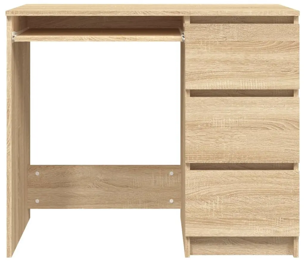 Masa de calculator VidaXL 801376 (Sonoma Oak)