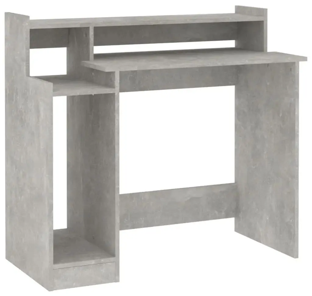 Стол компьютерный VidaXL 805556 (Concrete Grey)