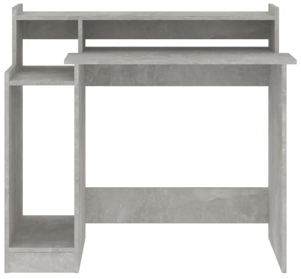 Стол компьютерный VidaXL 805556 (Concrete Grey)