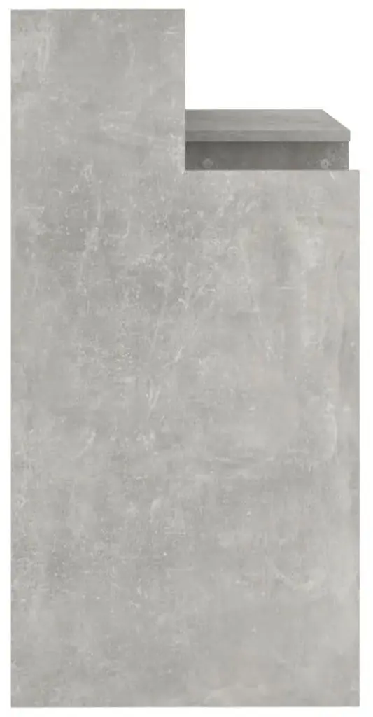 Стол компьютерный VidaXL 805556 (Concrete Grey)