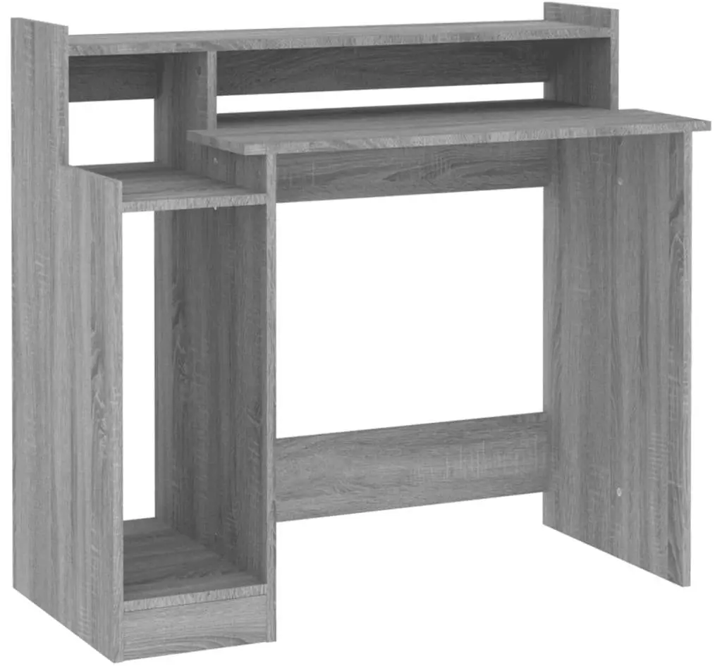 Masa de calculator VidaXL 820476 (Sonoma Gray)