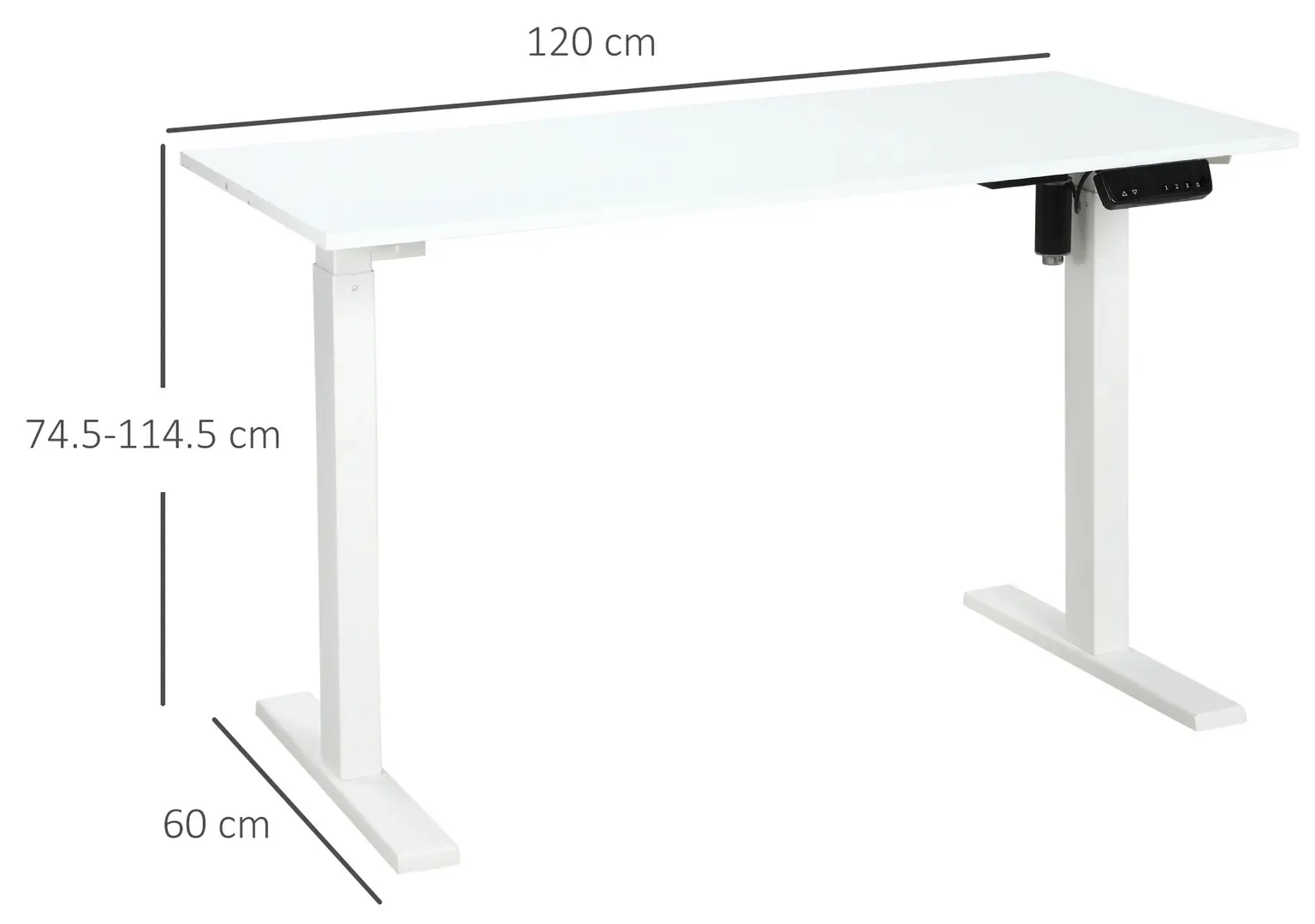 Игровой компьютерный стол Vinsetto 920-078 (White) - 6