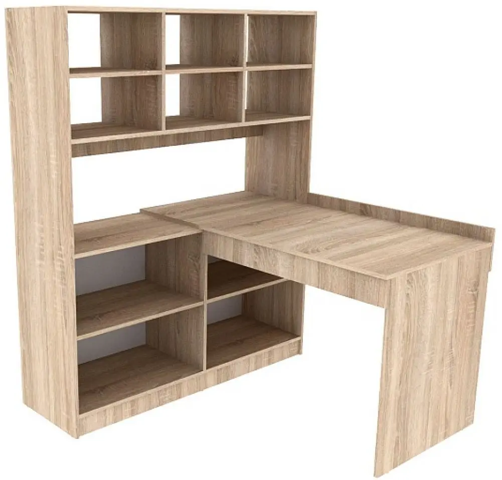 Masa de calculator Yasen Lega 9 (Sonoma Oak)