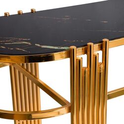 Masa auxiliara Casa Moora IDRC24 (Black Marble/Gold) Thumb