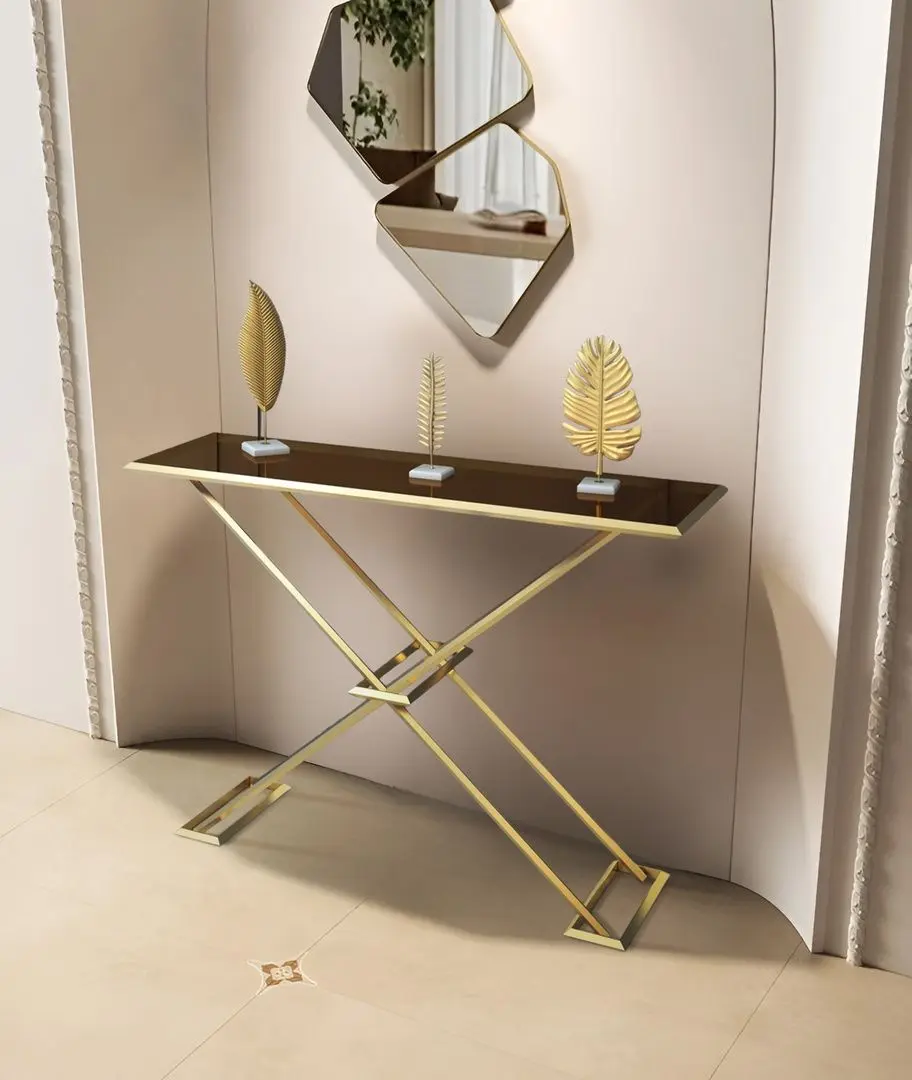 Консольный стол с зеркалом Casa Moora IDRSET10 (Gold)