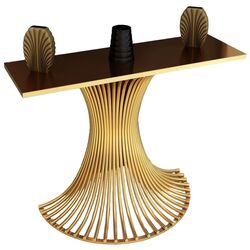 Консольный стол с зеркалом Casa Moora IDRSET15 (Gold) Thumb