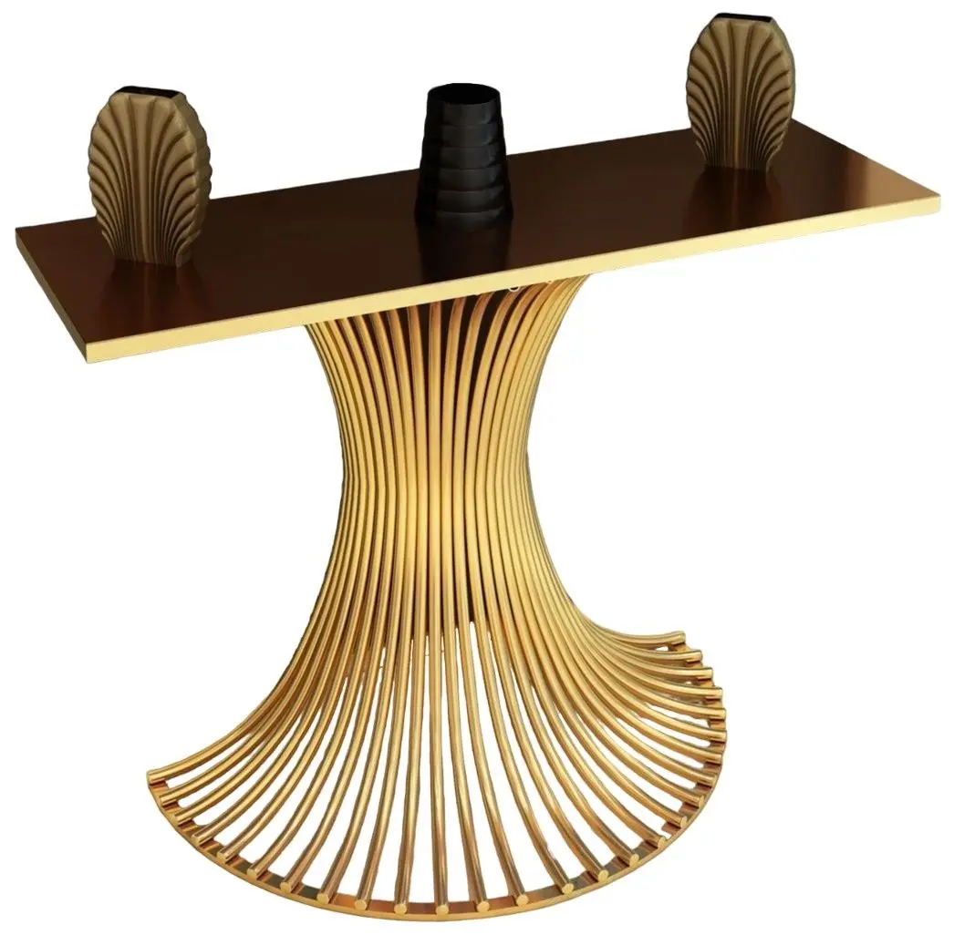 Консольный стол с зеркалом Casa Moora IDRSET15 (Gold)