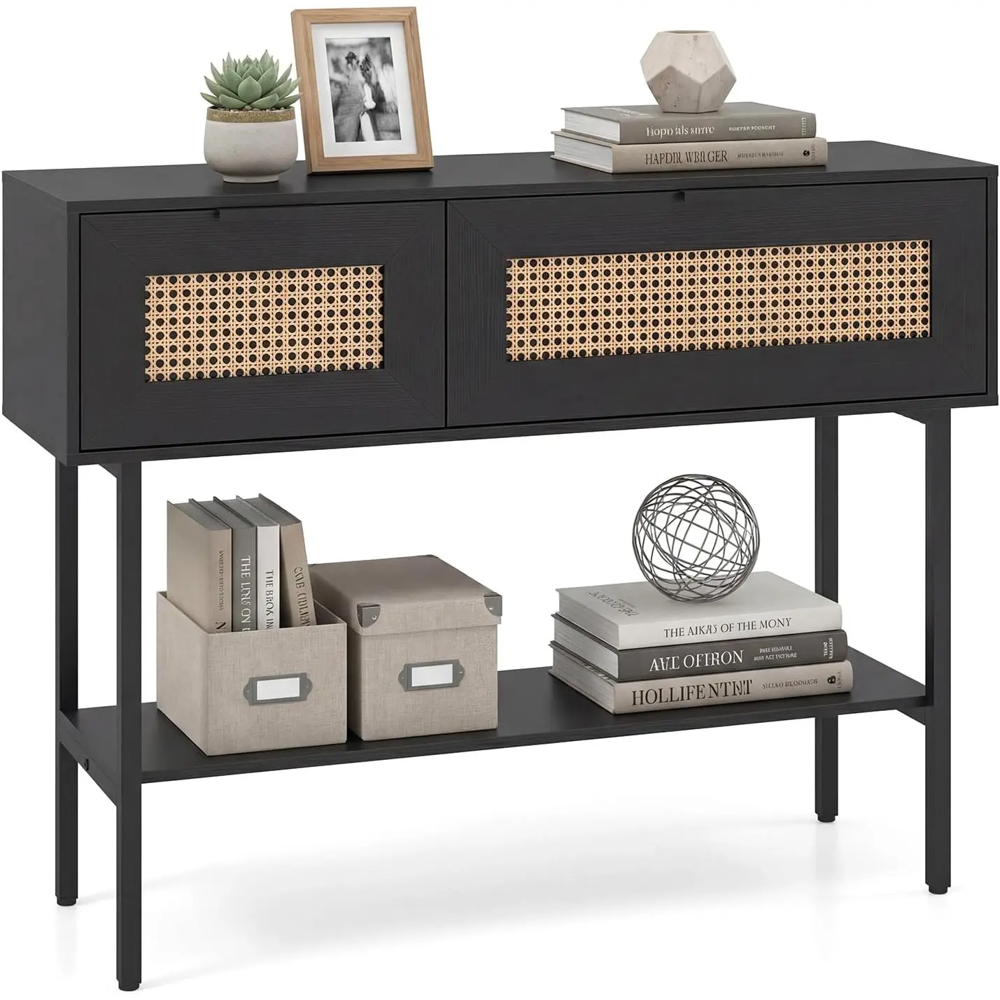 Masa auxiliara Costway HU11273DK (Black) - 3