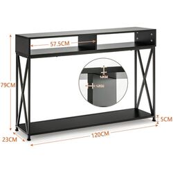 Masa auxiliara Costway HV10016BK (Black) Thumb