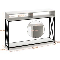 Masa auxiliara Costway HV10016WH (White) Thumb