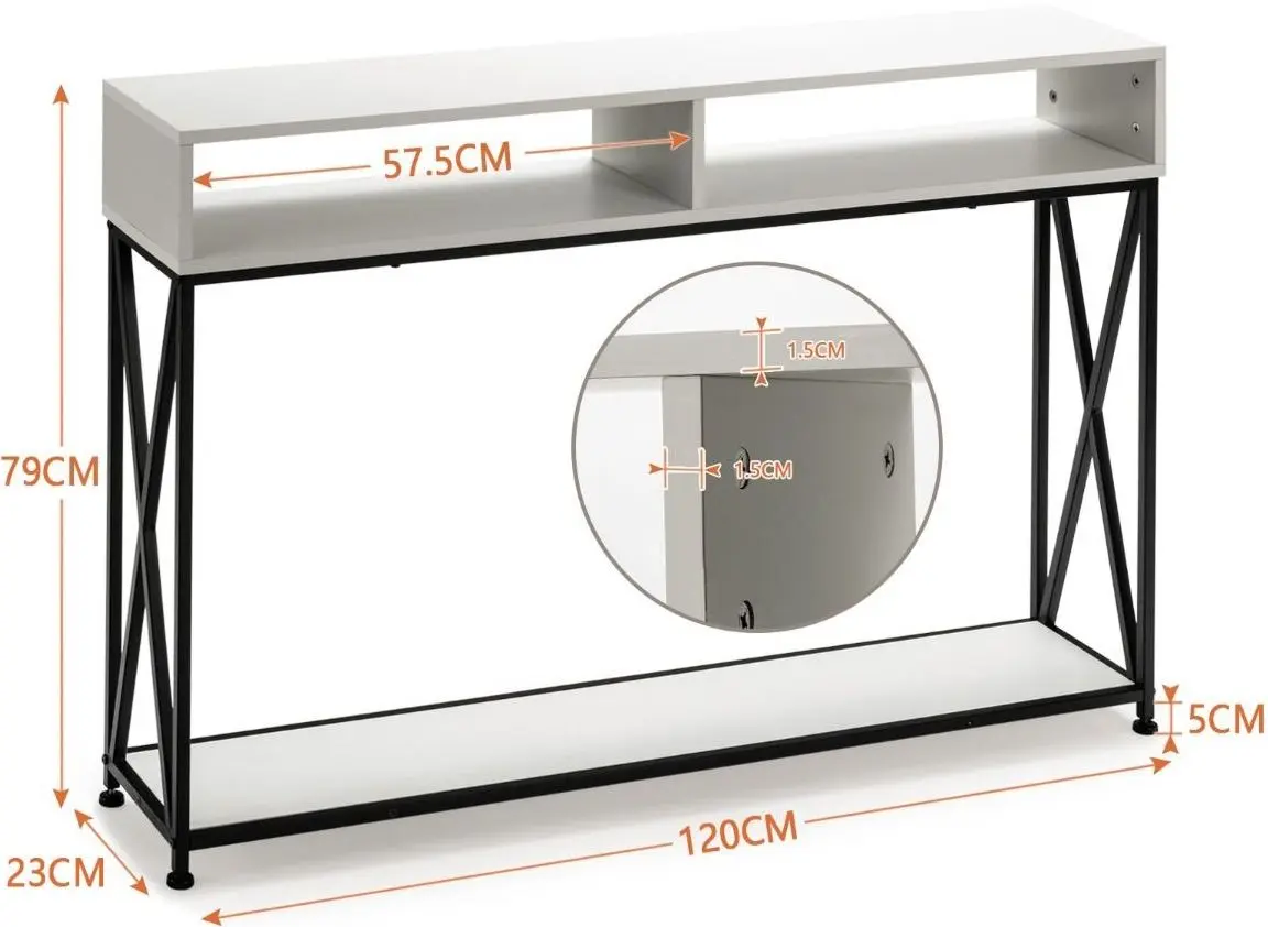 Masa auxiliara Costway HV10016WH (White)
