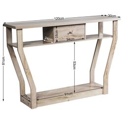 Консольный стол Costway HW60291GR (Grey) Thumb