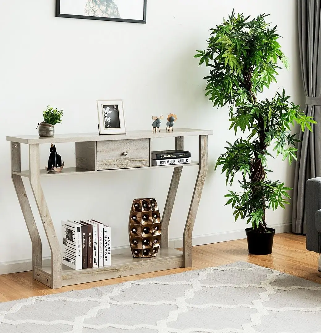 Консольный стол Costway HW60291GR (Grey)