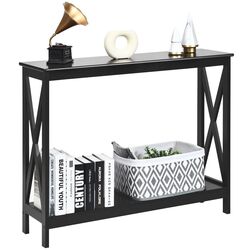 Masa auxiliara Costway HW65761BK (Black)