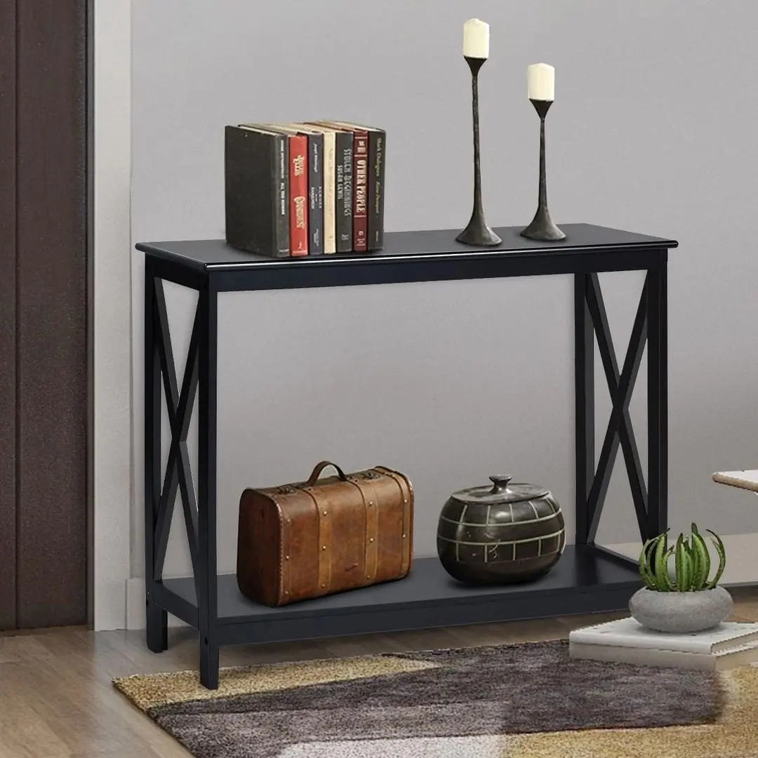 Masa auxiliara Costway HW65761BK (Black) - 3