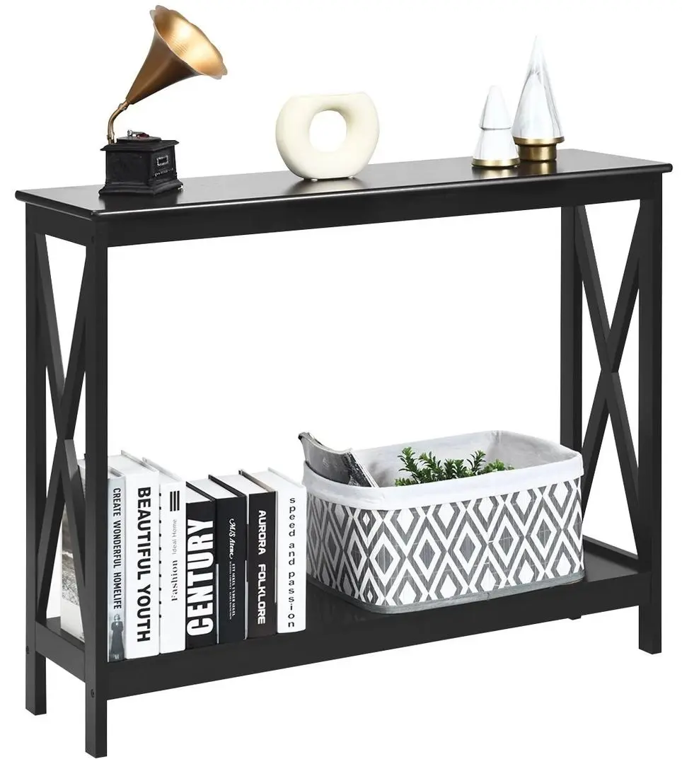 Masa auxiliara Costway HW65761BK (Black)