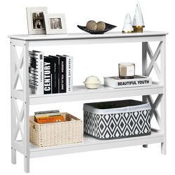 Консольный стол Costway HW65762WH (White) Thumb