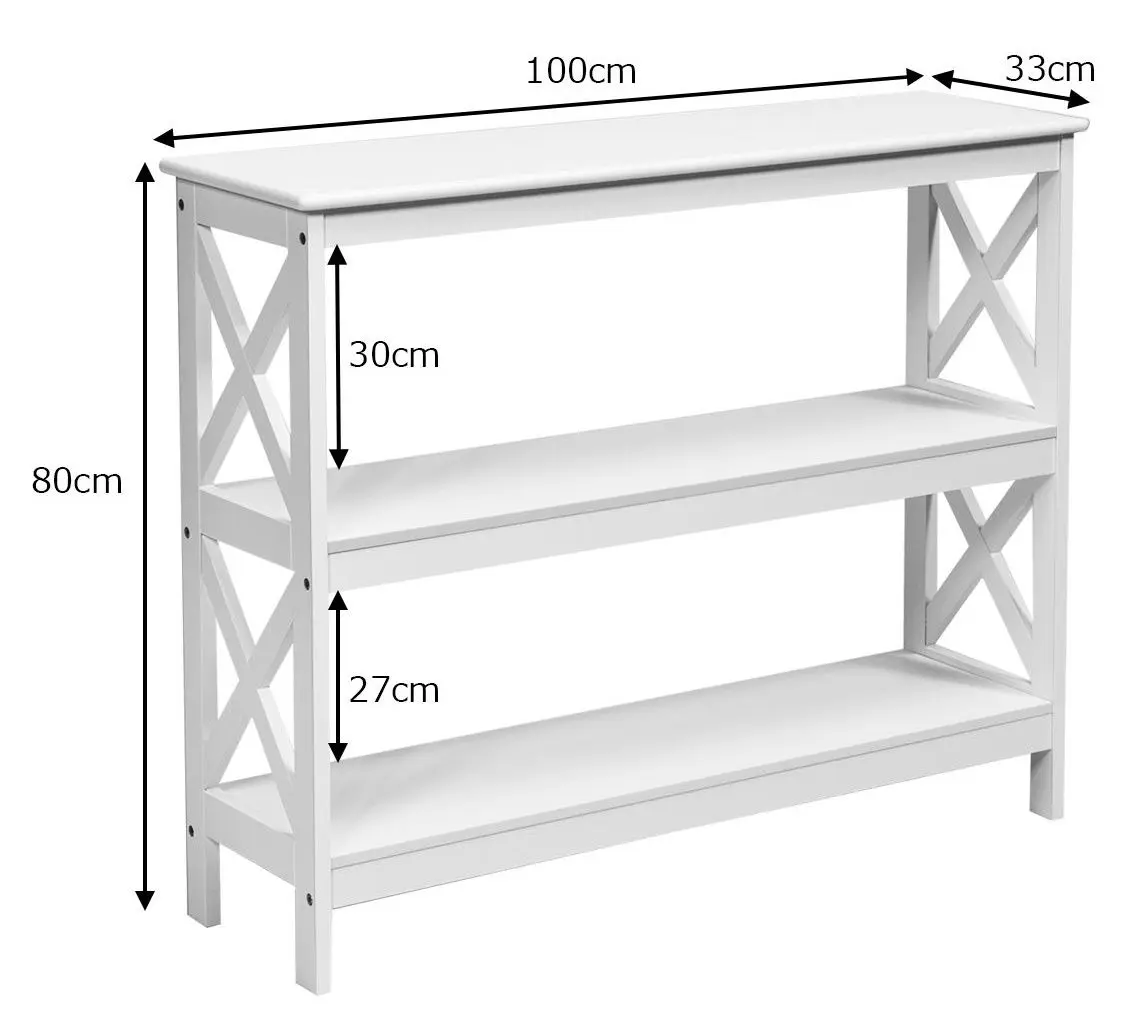 Консольный стол Costway HW65762WH (White) - 6