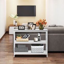 Консольный стол Costway HW65762WH (White) Thumb