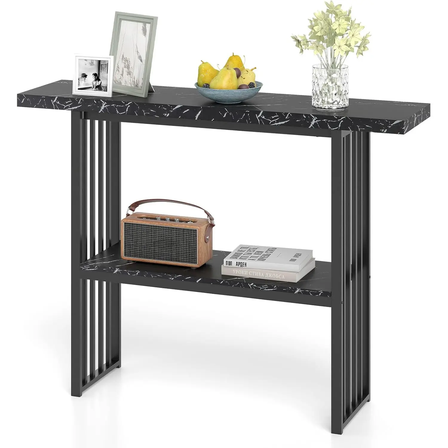 Консольный стол Costway JV10498BK (Black) - 3