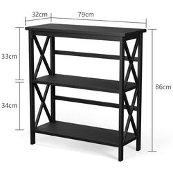 Консольный стол Costway JV10762BK (Black) Thumb