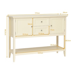 Masa auxiliara Costway JV10868GR (Beige) Thumb