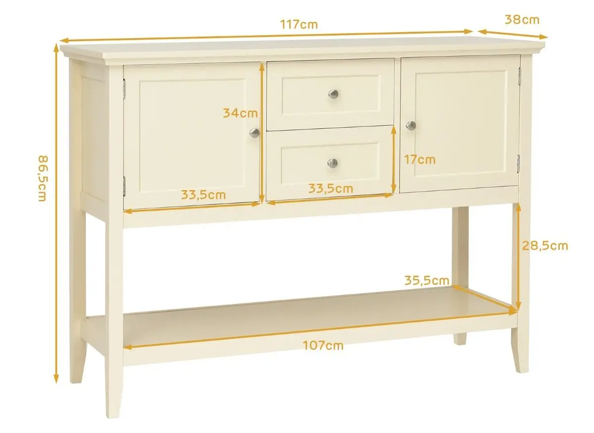 Masa auxiliara Costway JV10868GR (Beige)