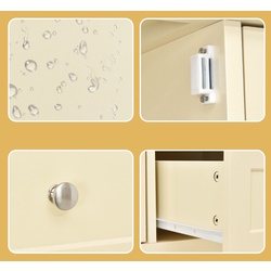 Masa auxiliara Costway JV10868GR (Beige) Thumb