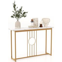 Masa auxiliara Costway JV10993WH (White/Gold) Thumb