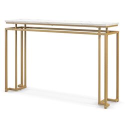 Masa auxiliara Costway JV11202WH (White/Gold) Thumb