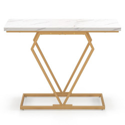 Masa auxiliara Costway JV11204WH (White/Gold) Thumb