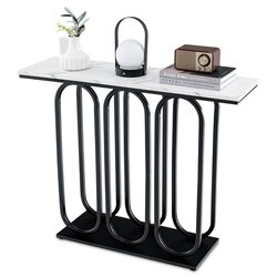 Консольный стол Costway JV11235BK (Black/White) Thumb