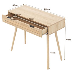 Masa auxiliara Costway JV11729NA (Natural) Thumb