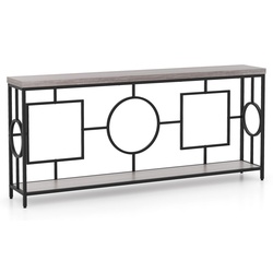 Консольный стол Costway JV12018CF (Grey/Black) Thumb