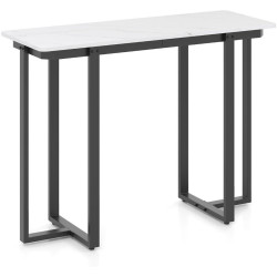 Консольный стол Costway JV12593DK (Black/White) Thumb