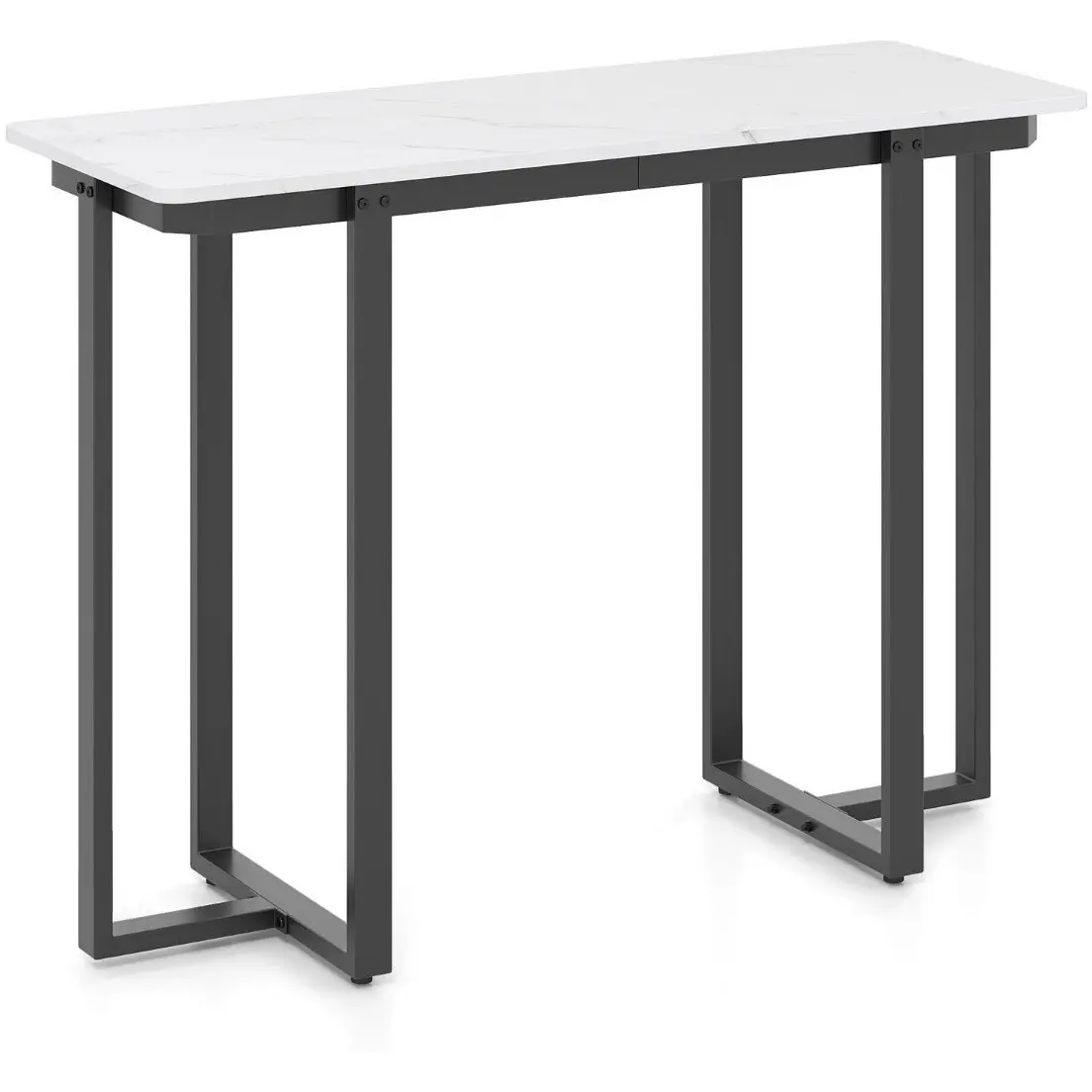 Консольный стол Costway JV12593DK (Black/White) - 2