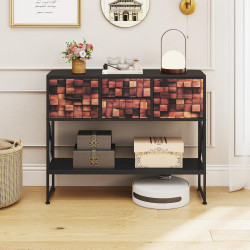 Masa auxiliara Costway JV12959CF (Brown) Thumb