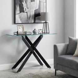Консольный стол Costway JV13026BK (Black) Thumb