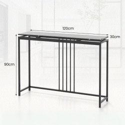 Консольный стол Costway JV13088DK (Black) Thumb