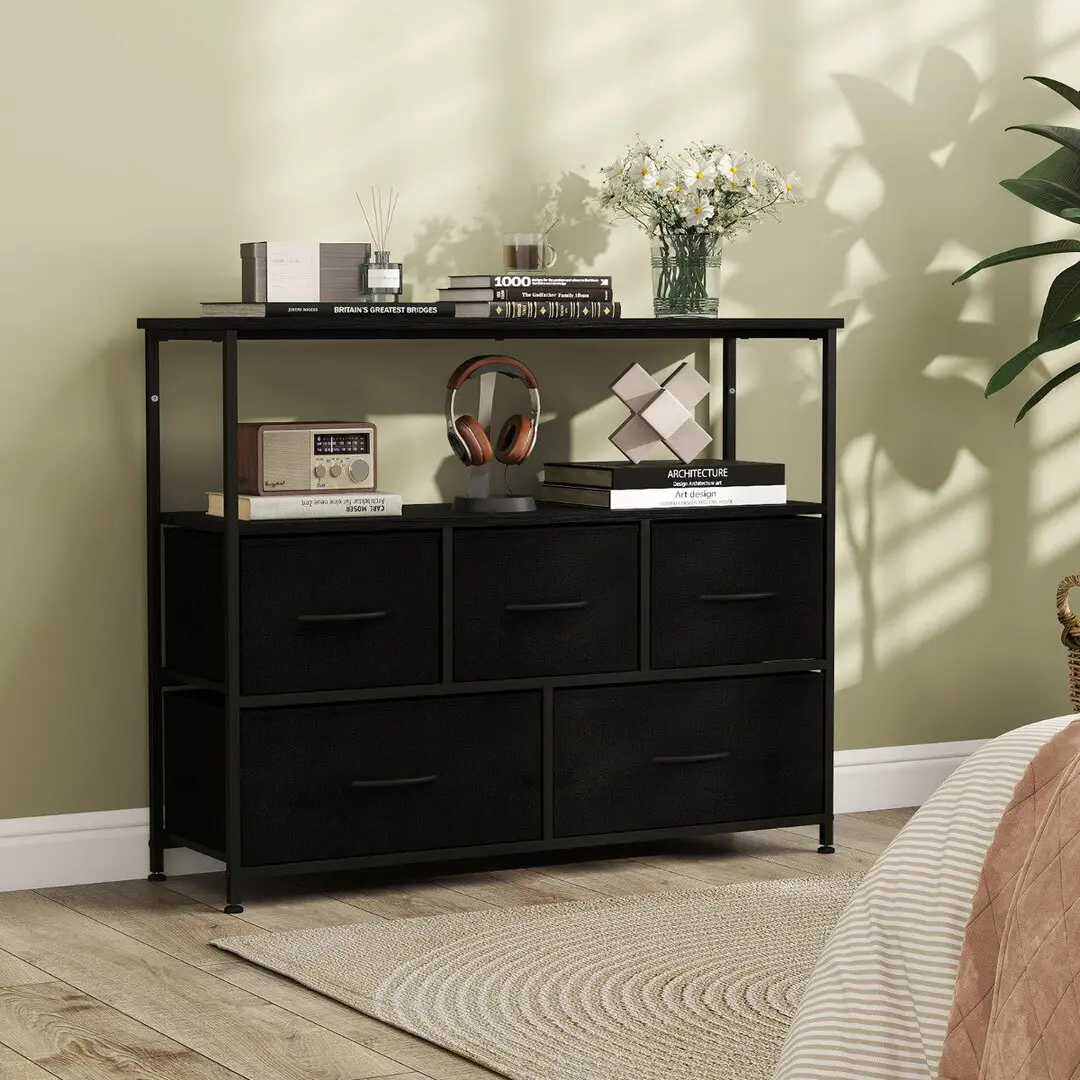 Консольный стол Costway JV13111DK (Black)