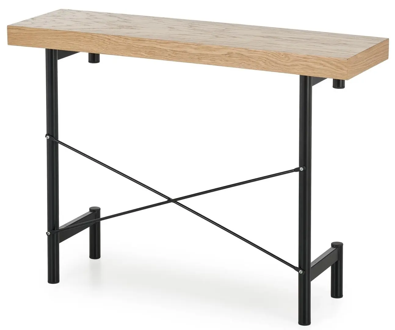 Masa auxiliara Halmar Inferno (Natural Oak/Black)